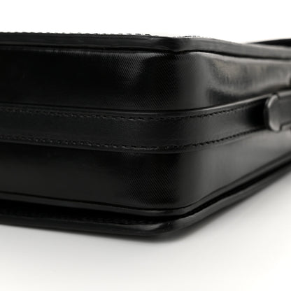 Burberry Coated Canvas Horseferry Print Grace Bag Black 9 of 12