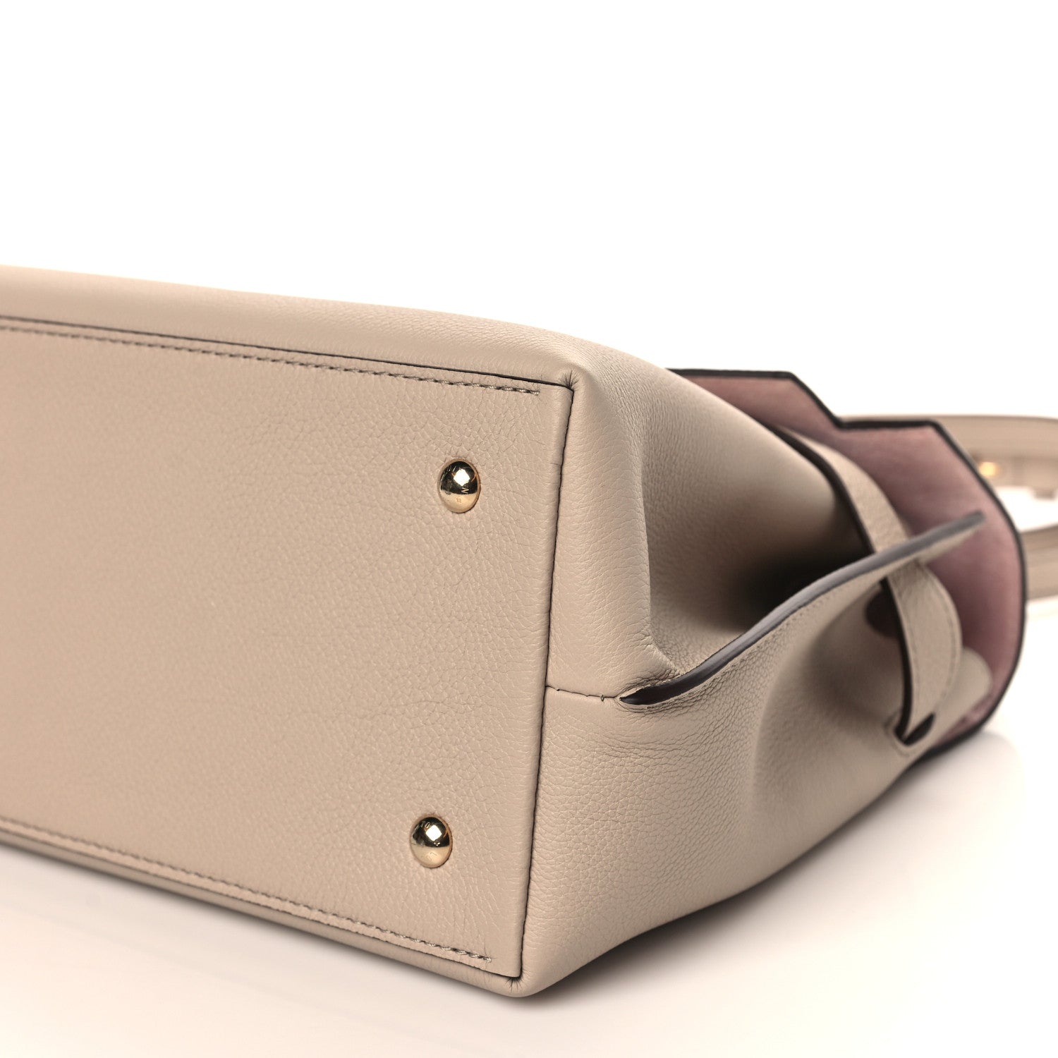 Louis Vuitton Soft Calfskin Lockme Ever MM Greige 8 of 8