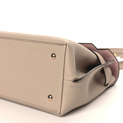 Louis Vuitton Soft Calfskin Lockme Ever MM Greige 8 of 8