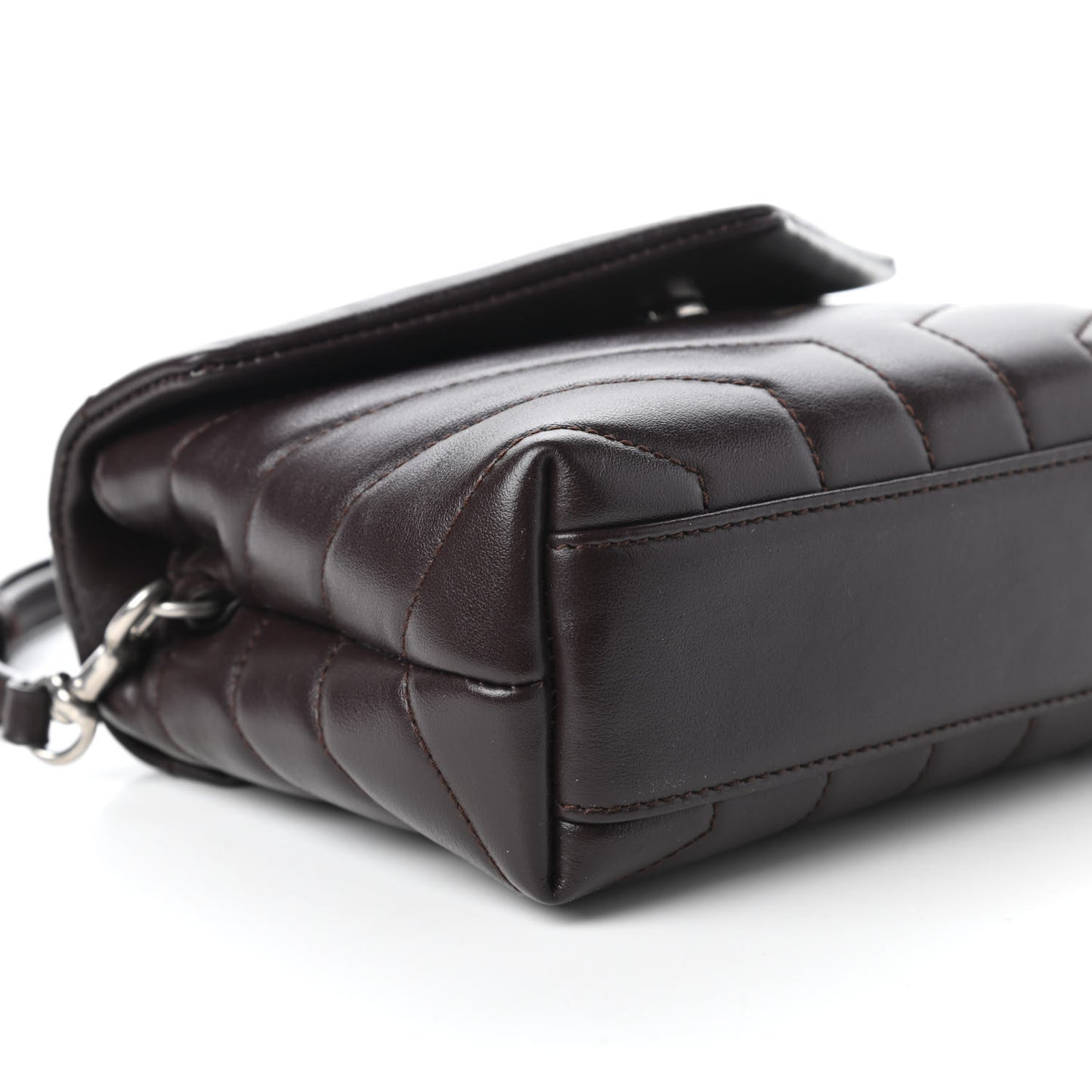 Calfskin Y Quilted Monogram Toy Loulou Monogram Crossbody Bag Black Tulipe