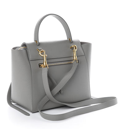 Celine Grained Calfskin Micro Belt Bag Cloud 2 of 8