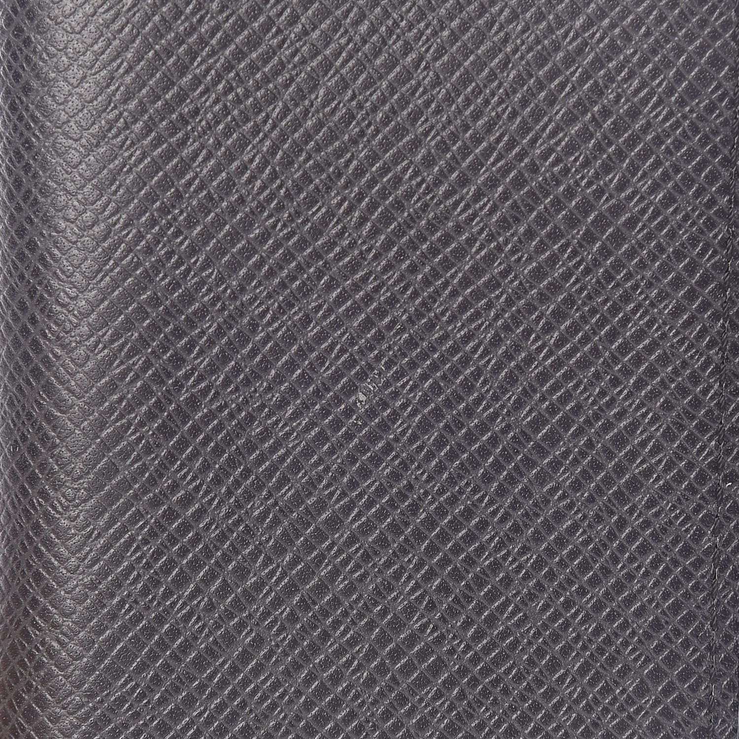 Louis Vuitton Taiga Zippy Coin Purse Vertical Black 8 of 8