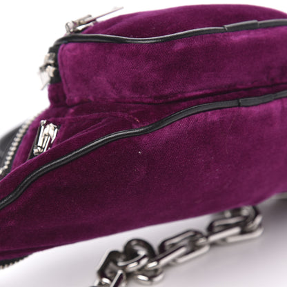 Alexander Wang Velvet Attica Mini Belt Bag Purple 7 of 8
