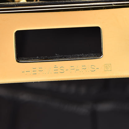 Hermes Matte Alligator Mini Kelly Sellier 20 Black 21 of 33