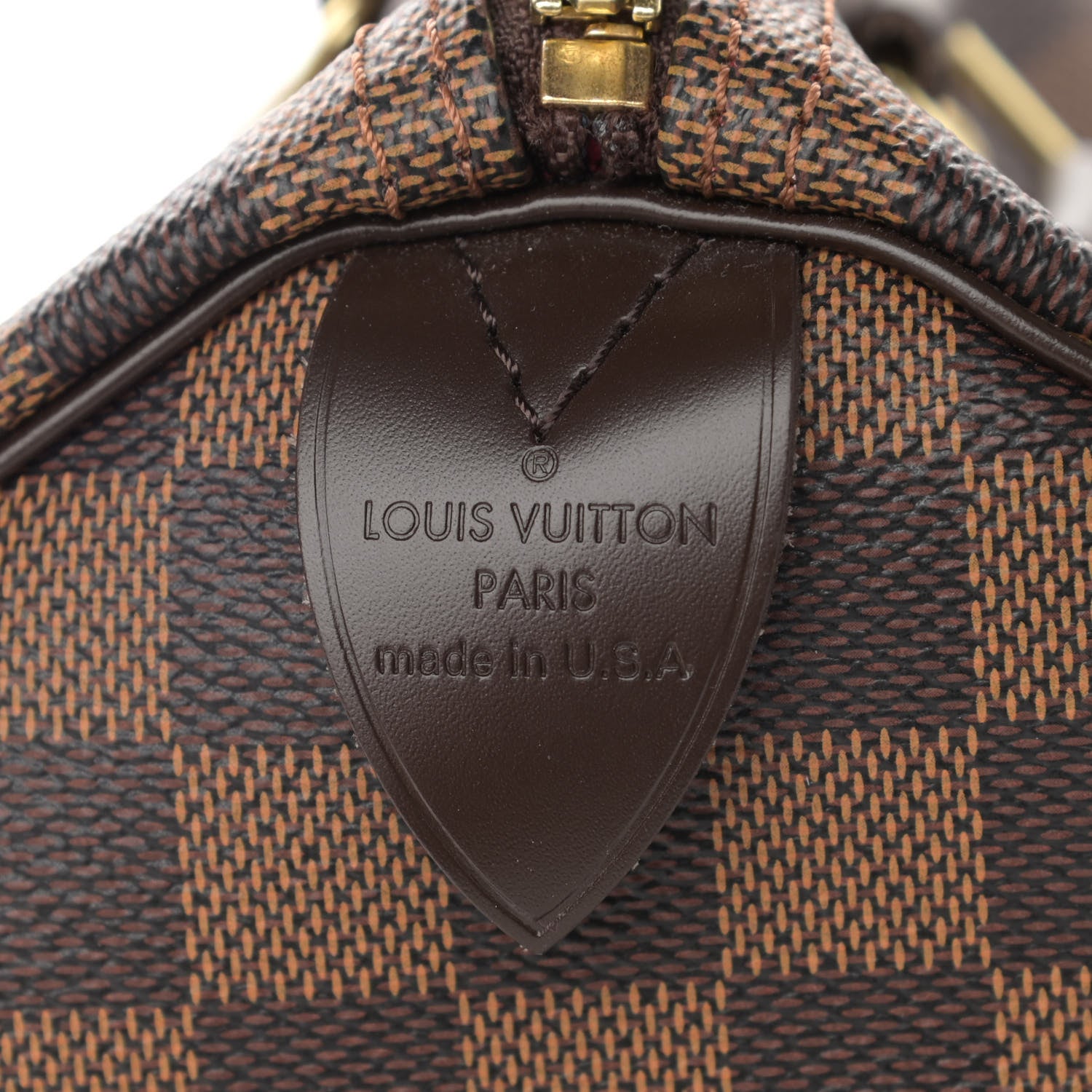 Louis Vuitton Damier Ebene Speedy 30 6 of 13