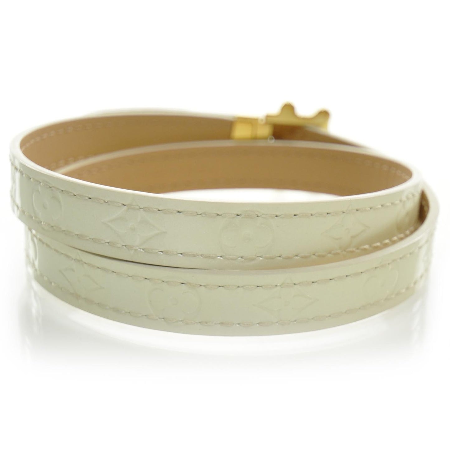 Vernis Triple Tour Bracelet Perle