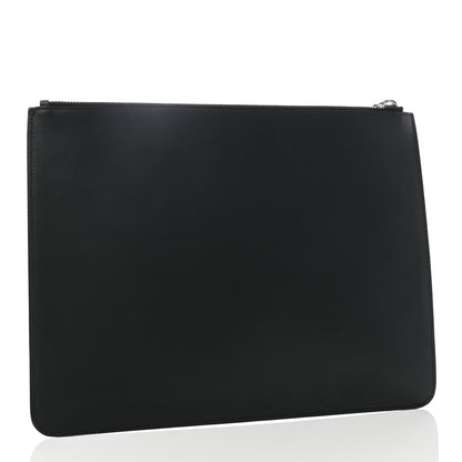 Givenchy Calfskin Fighting Rottweiler Print Pouch Black 3 of 7