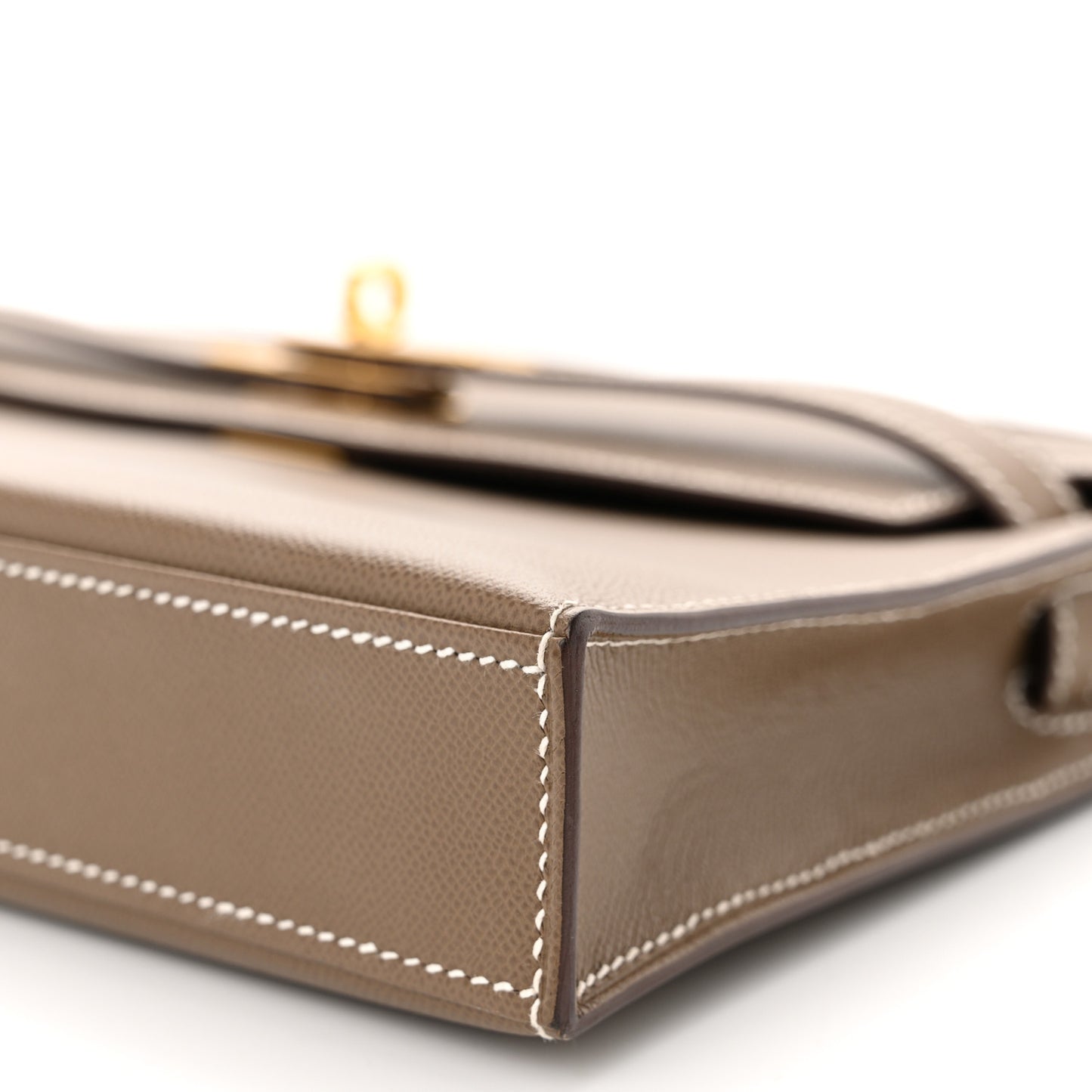 Madame Calfskin Kelly Elan Etoupe