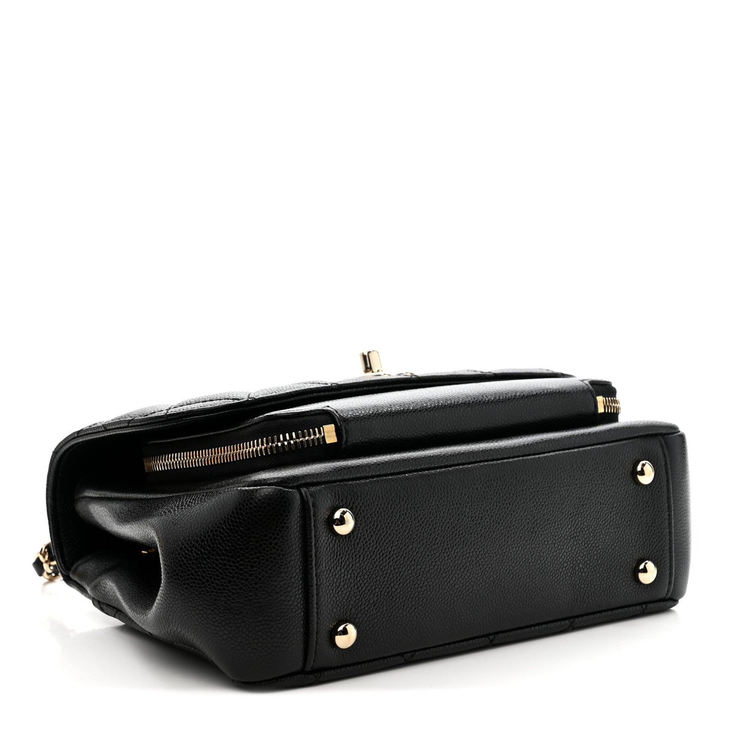 Caviar Quilted Medium Business Affinity Flap Black