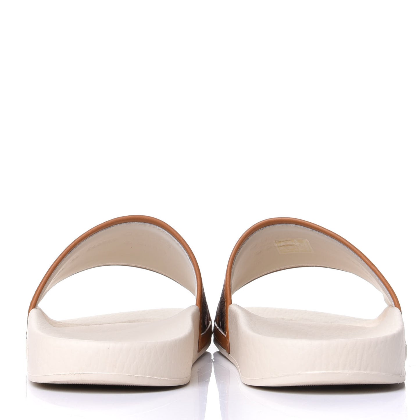 X DISNEY Mini Vintage GG Supreme Monogram Mickey Mouse Womens Slide Sandals 38 Beige Vintage Sun Oil