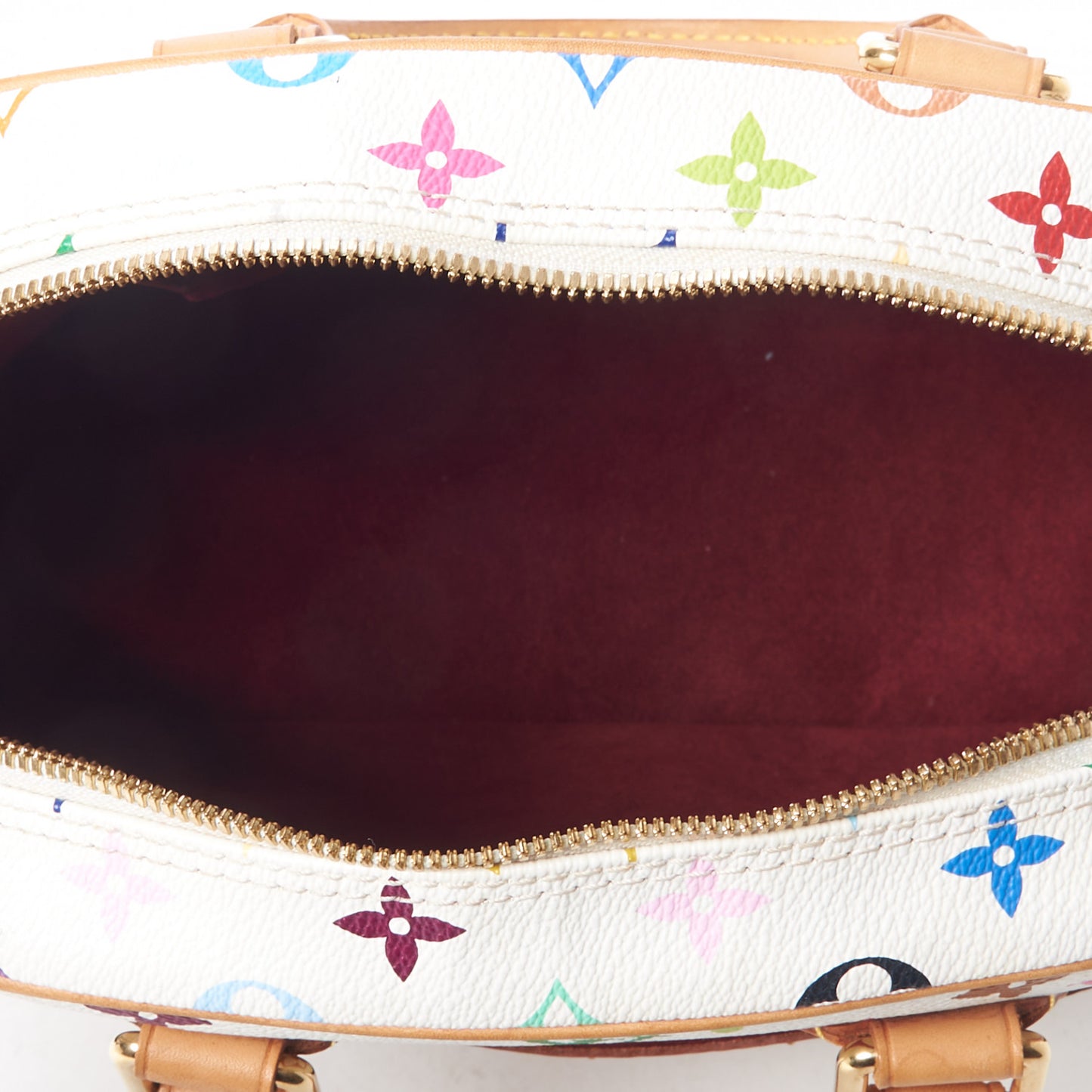 Monogram Multicolor Trouville White