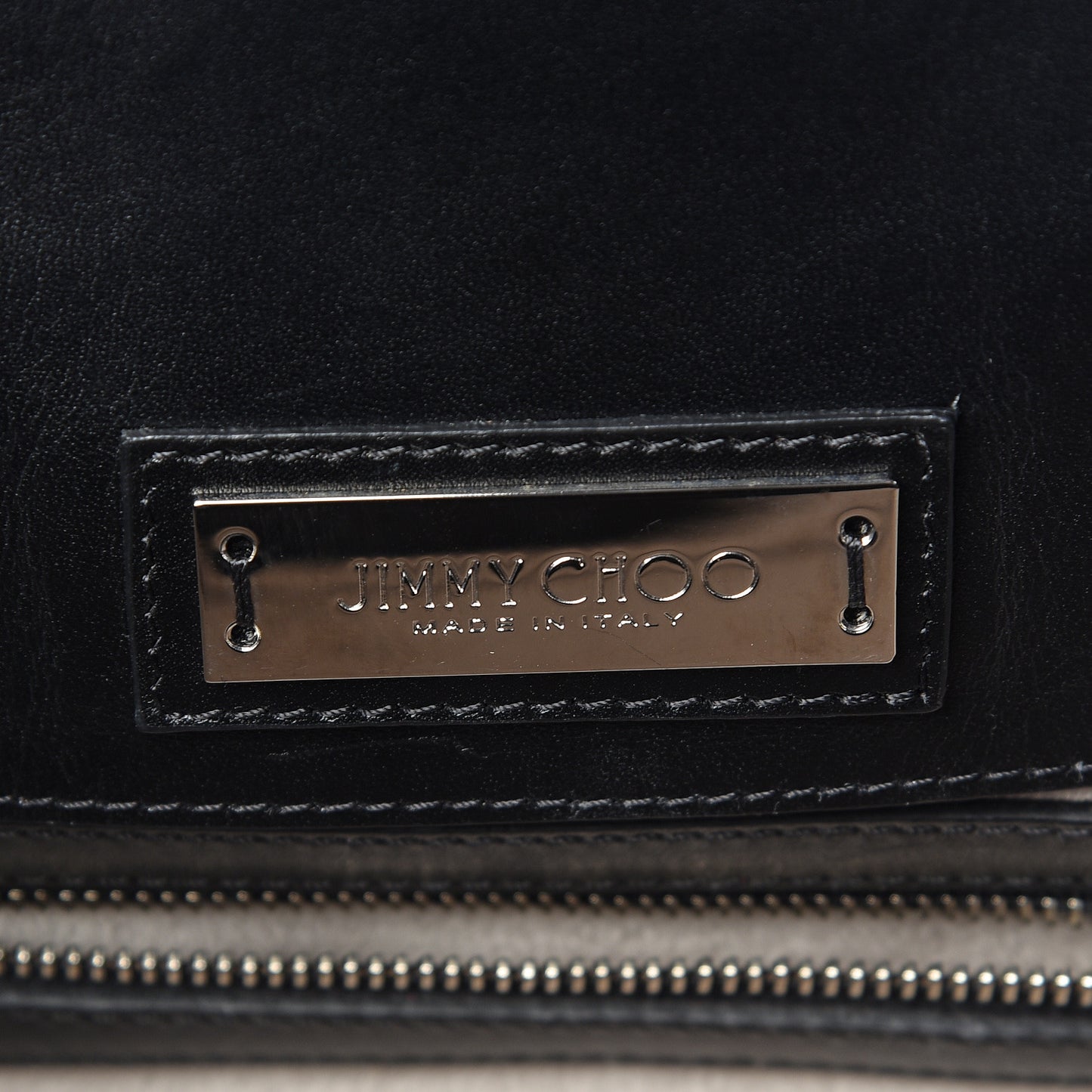Calfskin Studded Small Riley Black