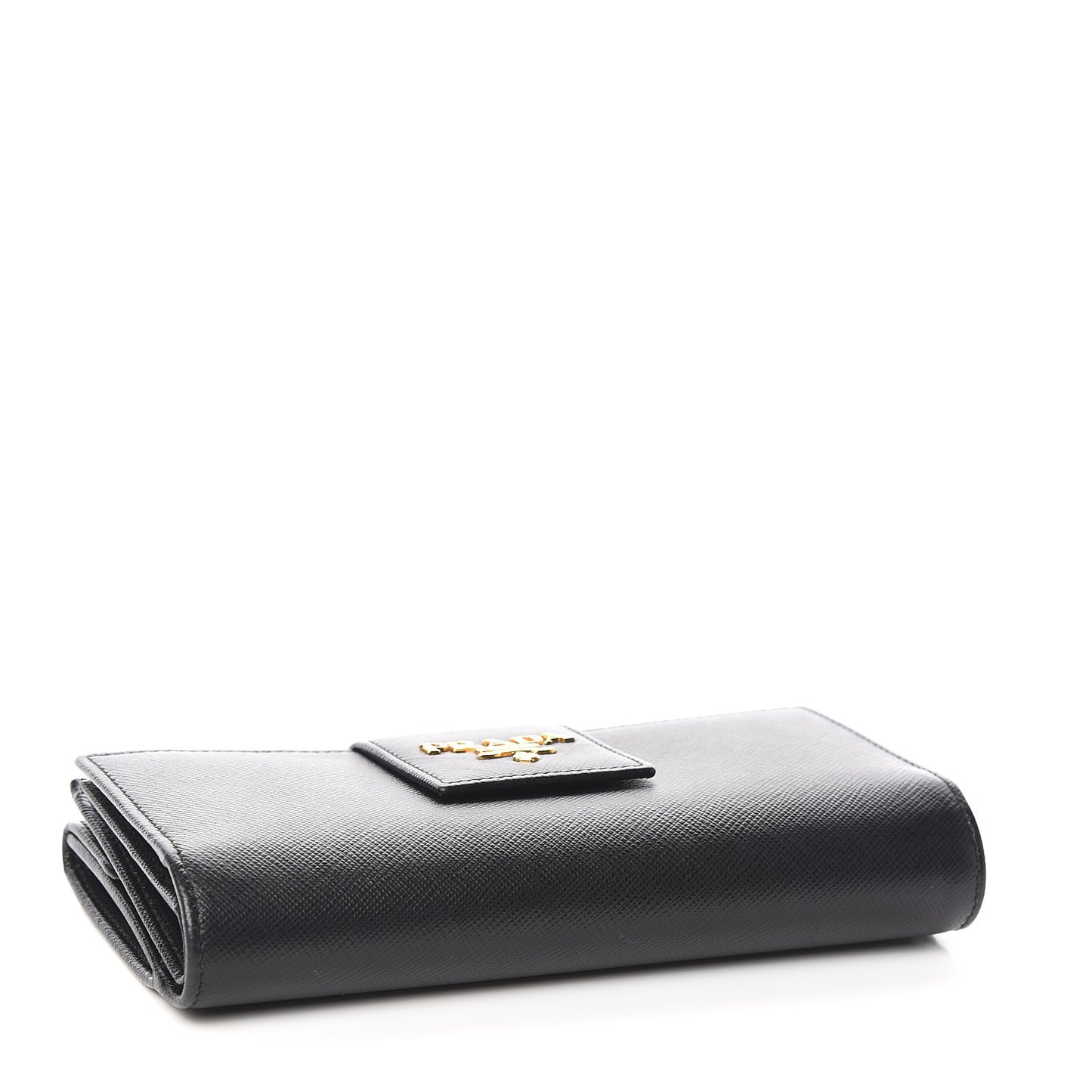 Saffiano Metal Medium Wallet Black