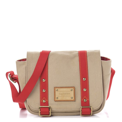 Louis Vuitton Antigua Besace PM Messenger Beige 1 of 12