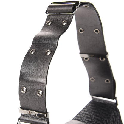 Christian Dior Metallic Monogram Street Chic Shoulder Bag Black 12 of 13