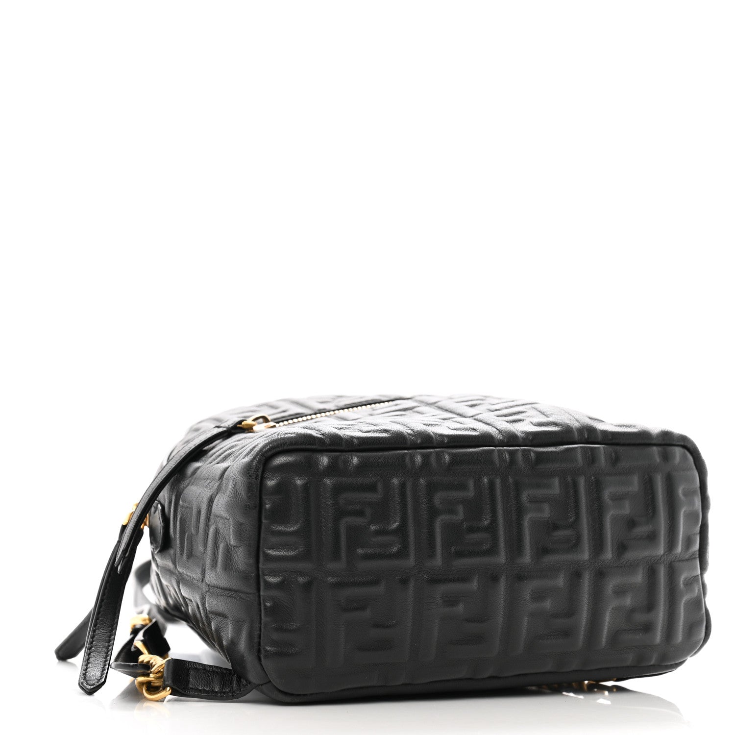 Fendi Nappa FF 1974 Embossed Mini Backpack Black 4 of 13