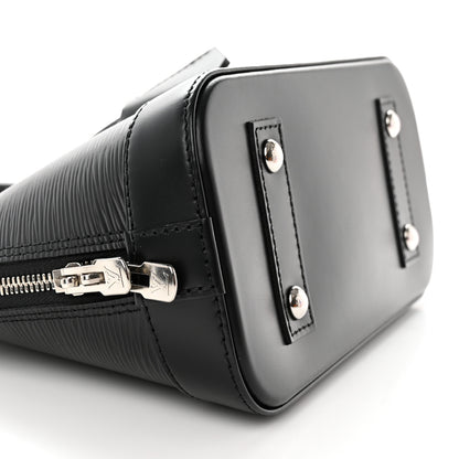 Louis Vuitton Epi Alma BB Black 7 of 9