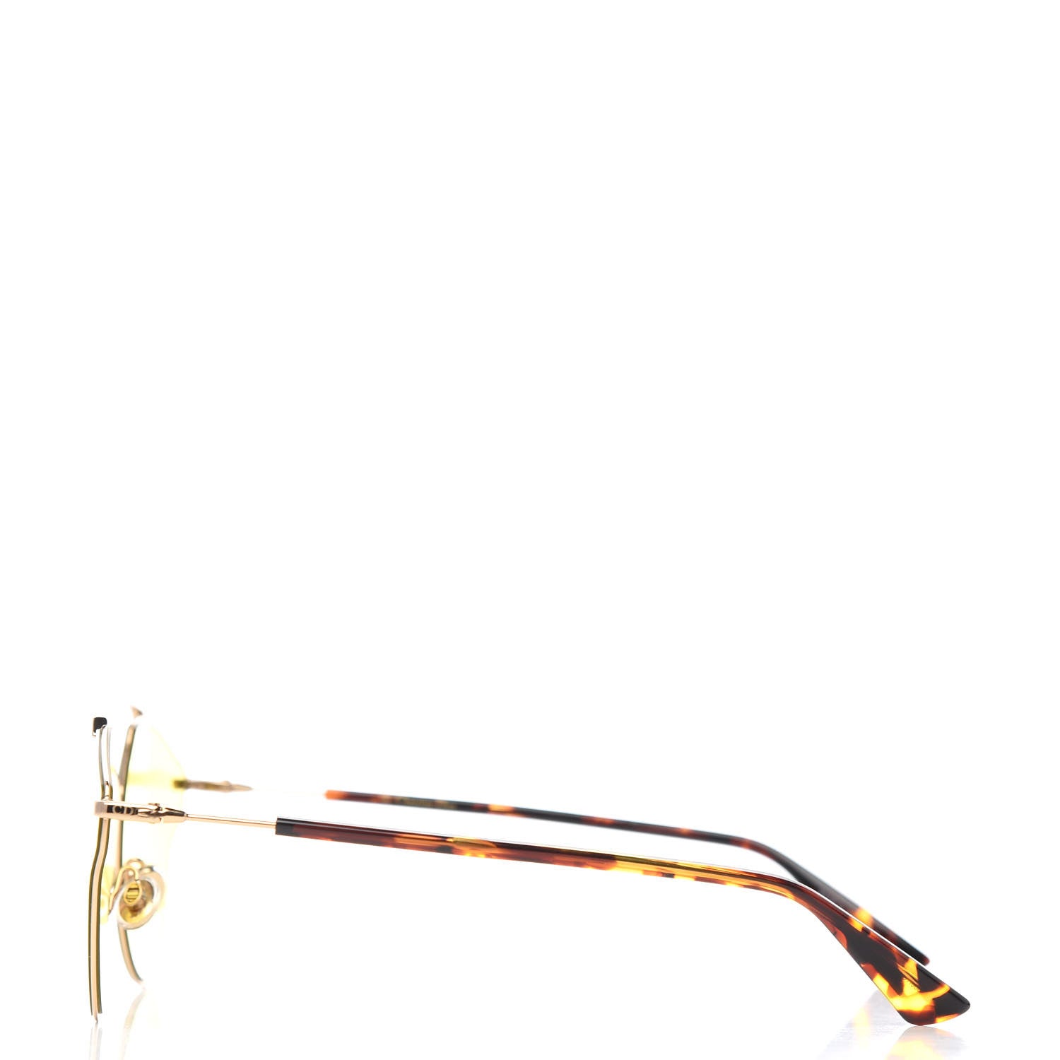 Christian Dior So Real Pop Sunglasses Yellow 3 of 9