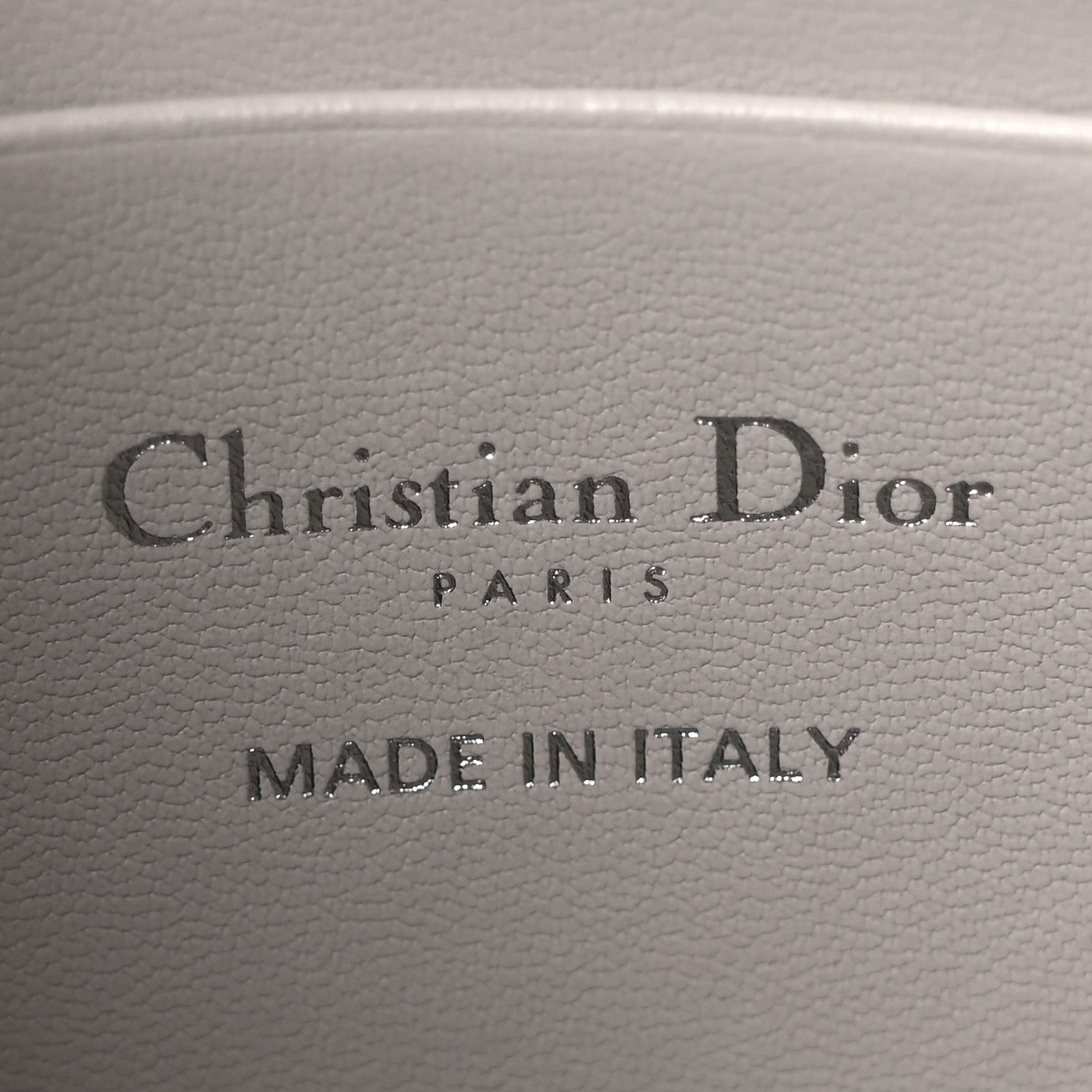 Christian Dior Iridescent Lambskin Cannage Mini My Dior Top Handle Clutch Grey 6 of 10