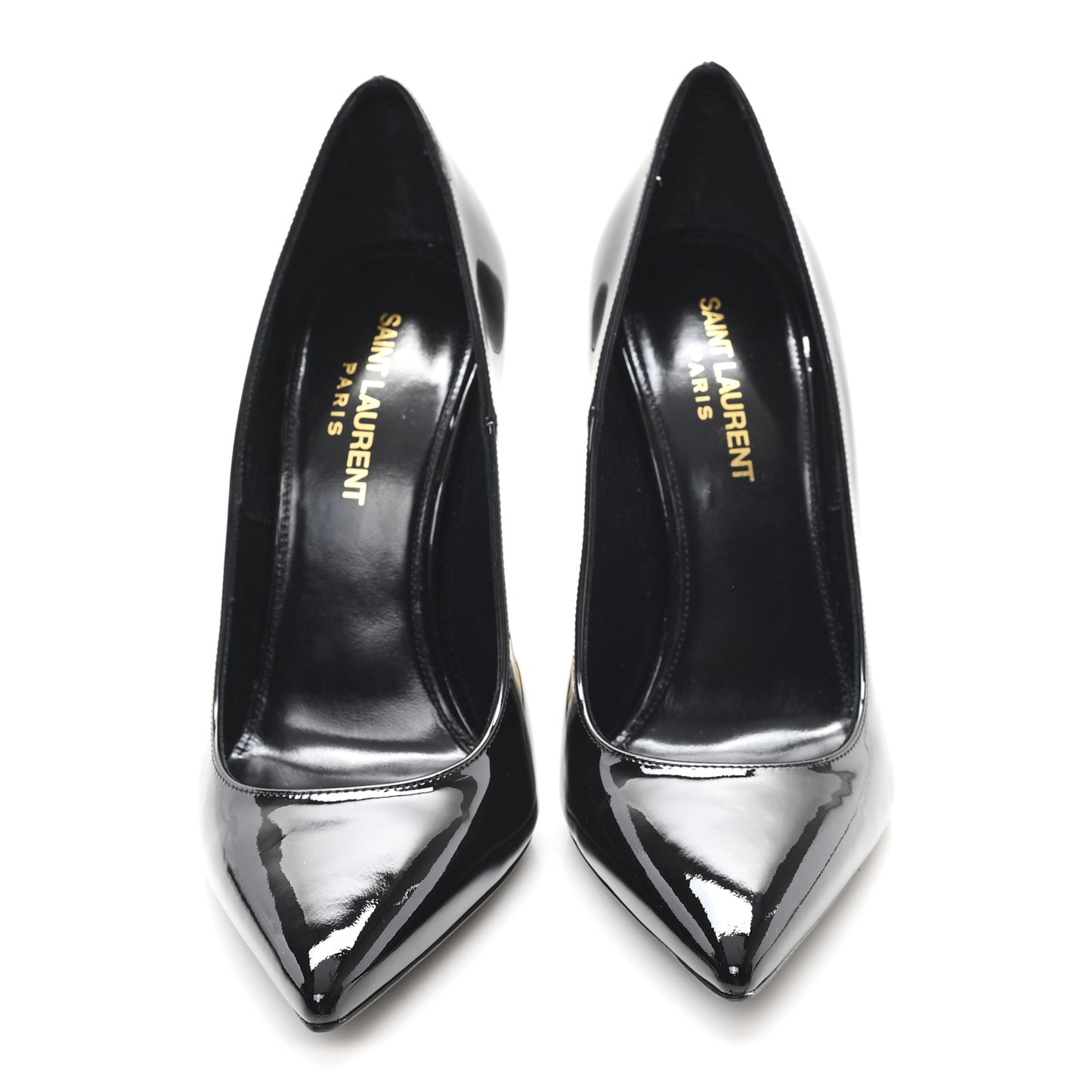 Patent Opyum 110 Pumps 36.5 Black Gold
