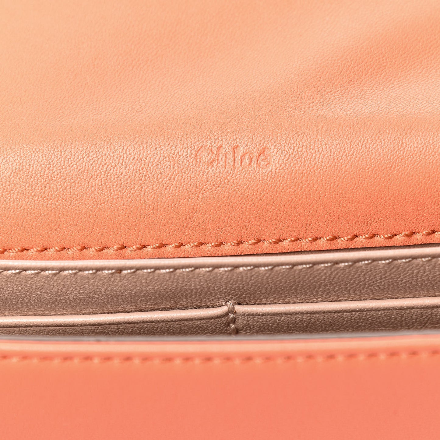Lambskin Bow Wallet On Chain
