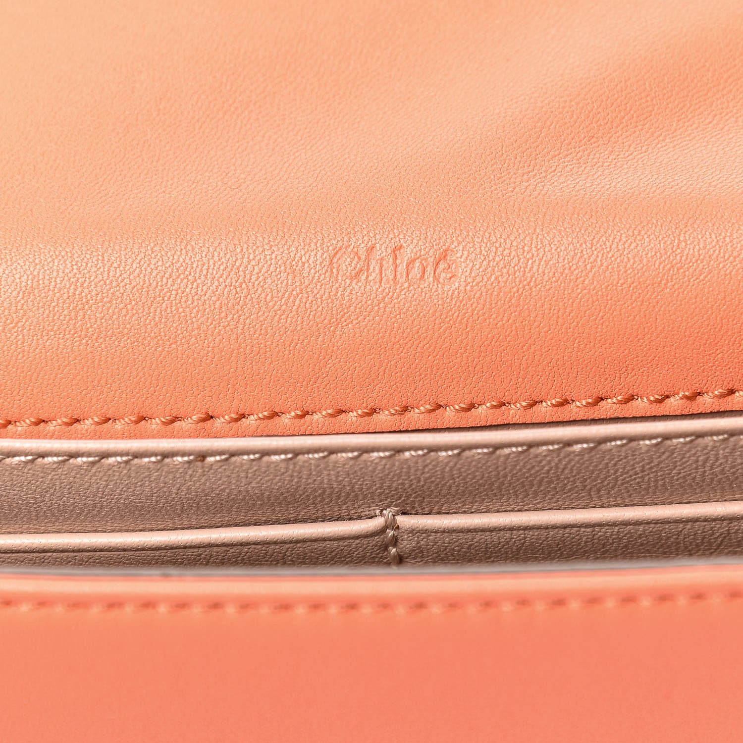 Chloe Lambskin Bow Wallet On Chain 8 of 11