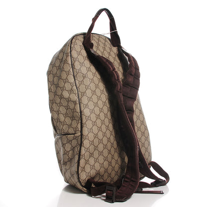 Gucci GG Plus Monogram Medium Interlocking G Travel Backpack Brown 3 of 8