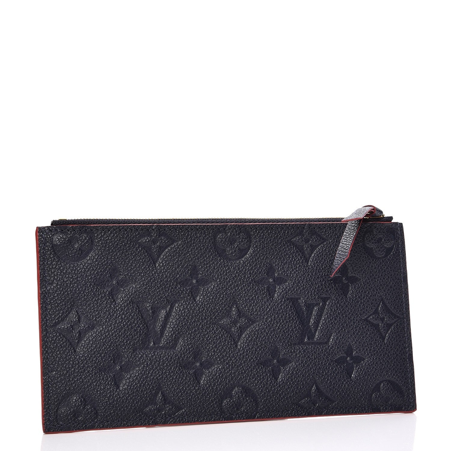 Louis Vuitton Empreinte Felicie Chain Wallet Zippered Insert Marine Rouge 3 of 7