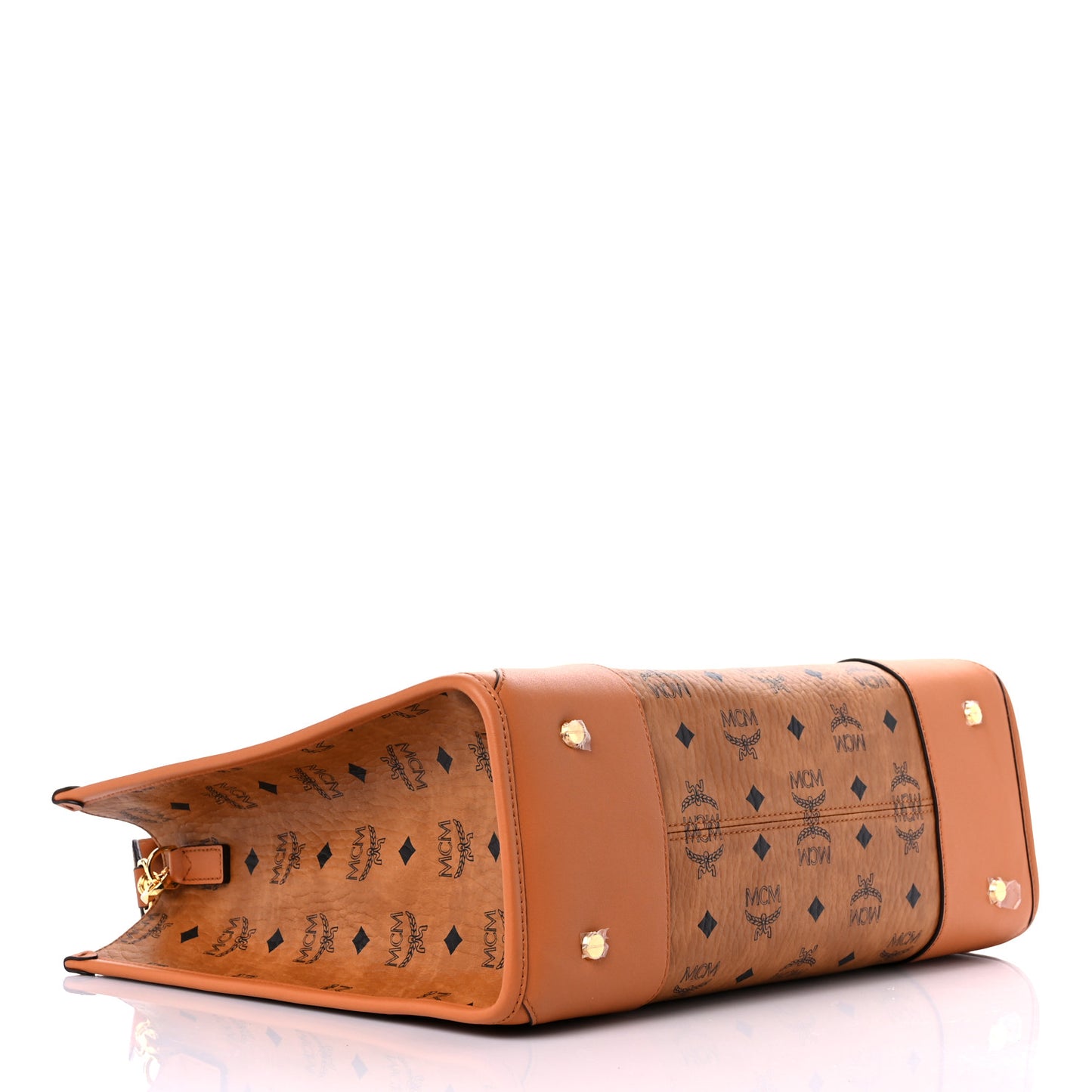 Visetos Large Munich Tote Cognac