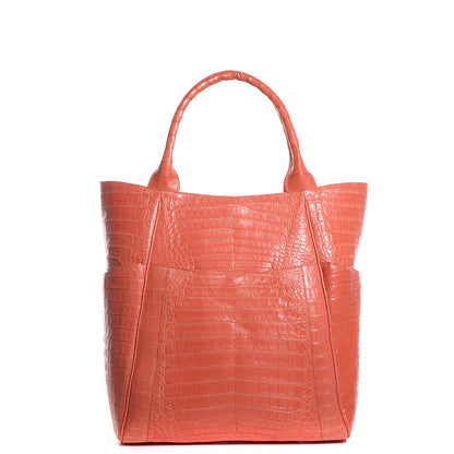 Nancy Gonzalez Crocodile Tote Orange 1 of 7