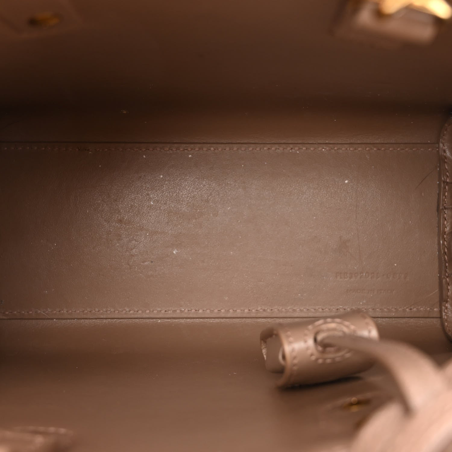 Saint Laurent Calfskin Nano Sac De Jour Dark Beige 5 of 13