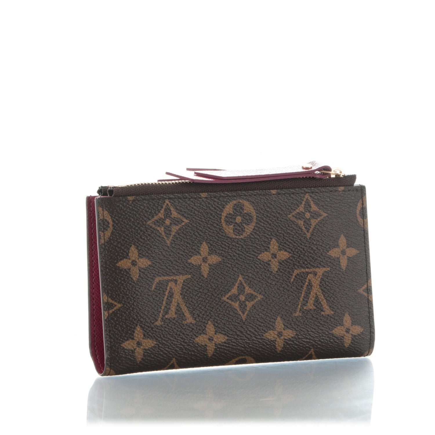 Louis Vuitton Monogram Adele Compact Wallet Fuchsia 3 of 7
