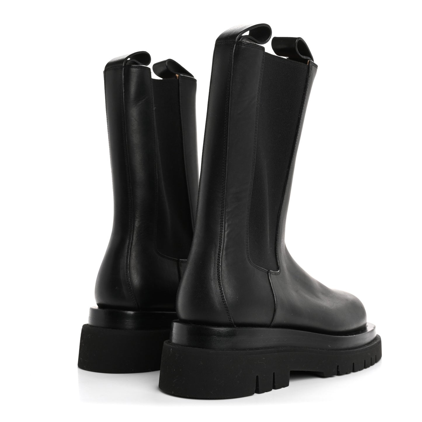 Calfskin The Lug Chelsea 55mm Boots 39 Black