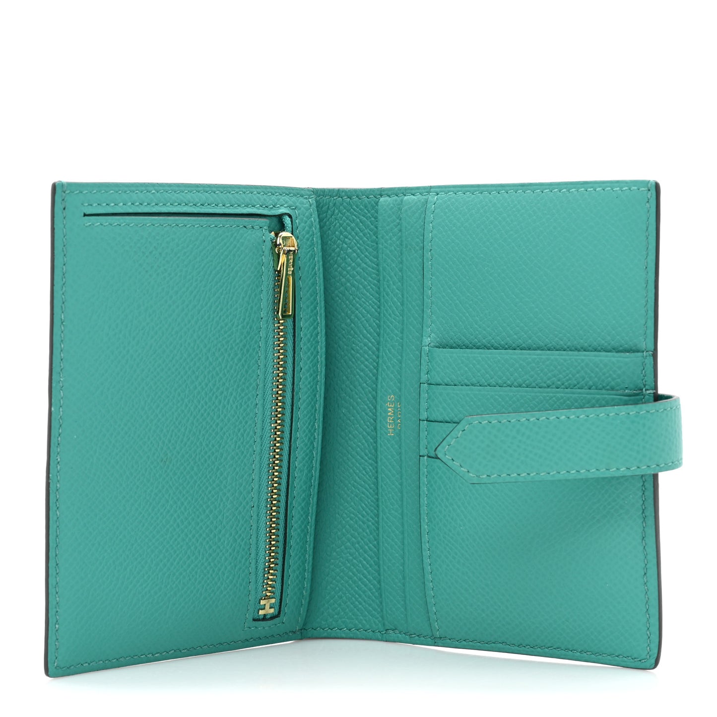 Epsom Bearn Compact Wallet Vert Verone