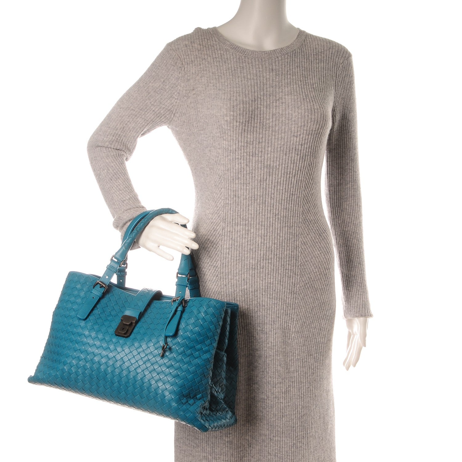 Bottega Veneta Nappa Intrecciato Medium Roma Tote Empire 2 of 7