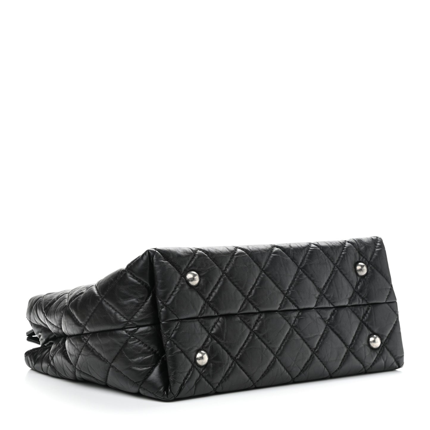 Aged Calfskin Reissue 2.55 Tote Black