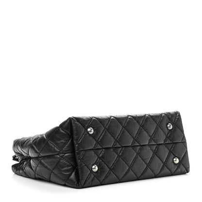 Chanel Aged Calfskin Reissue 2.55 Tote Black 3 of 9