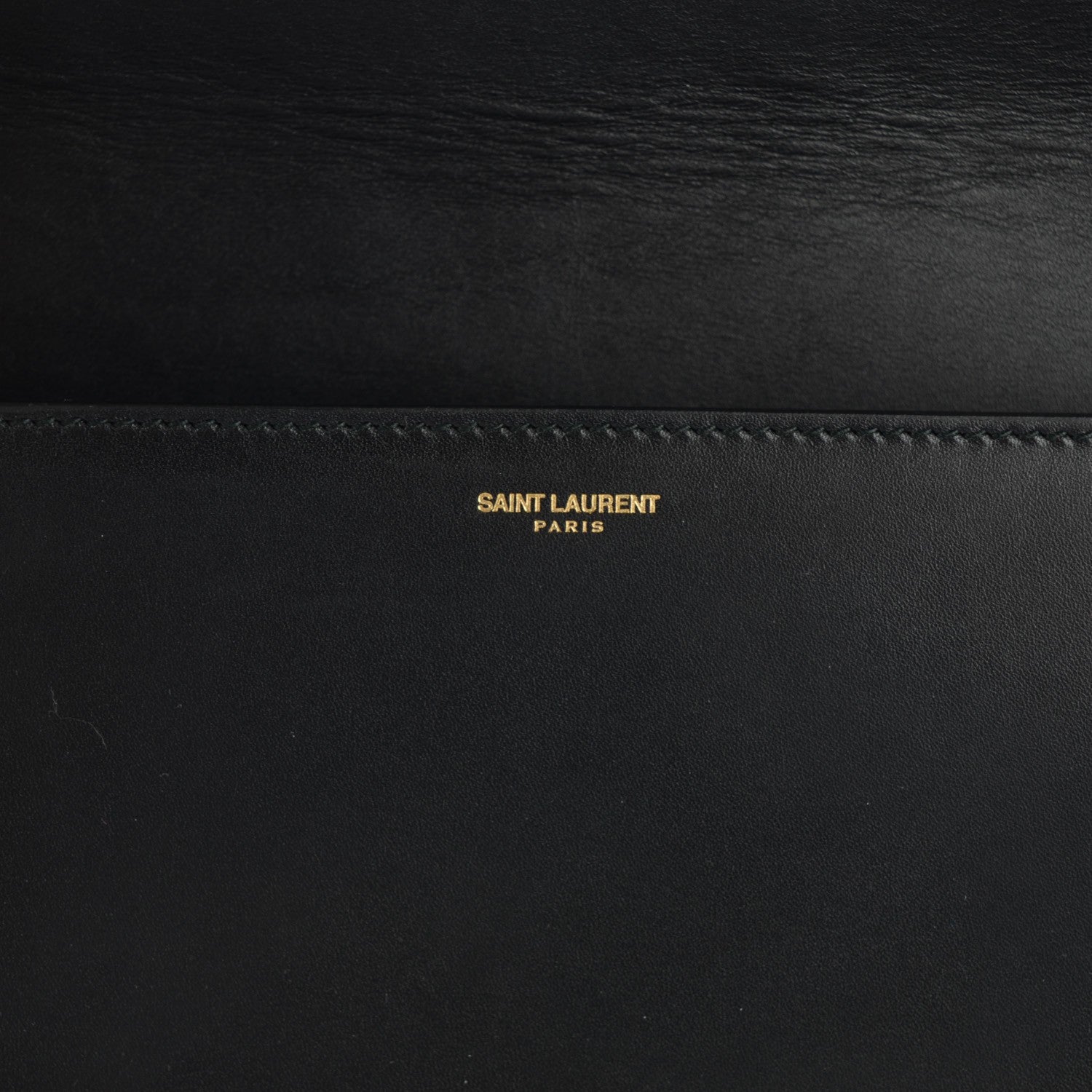 Saint Laurent Calfskin Classic Medium Betty Black 6 of 8