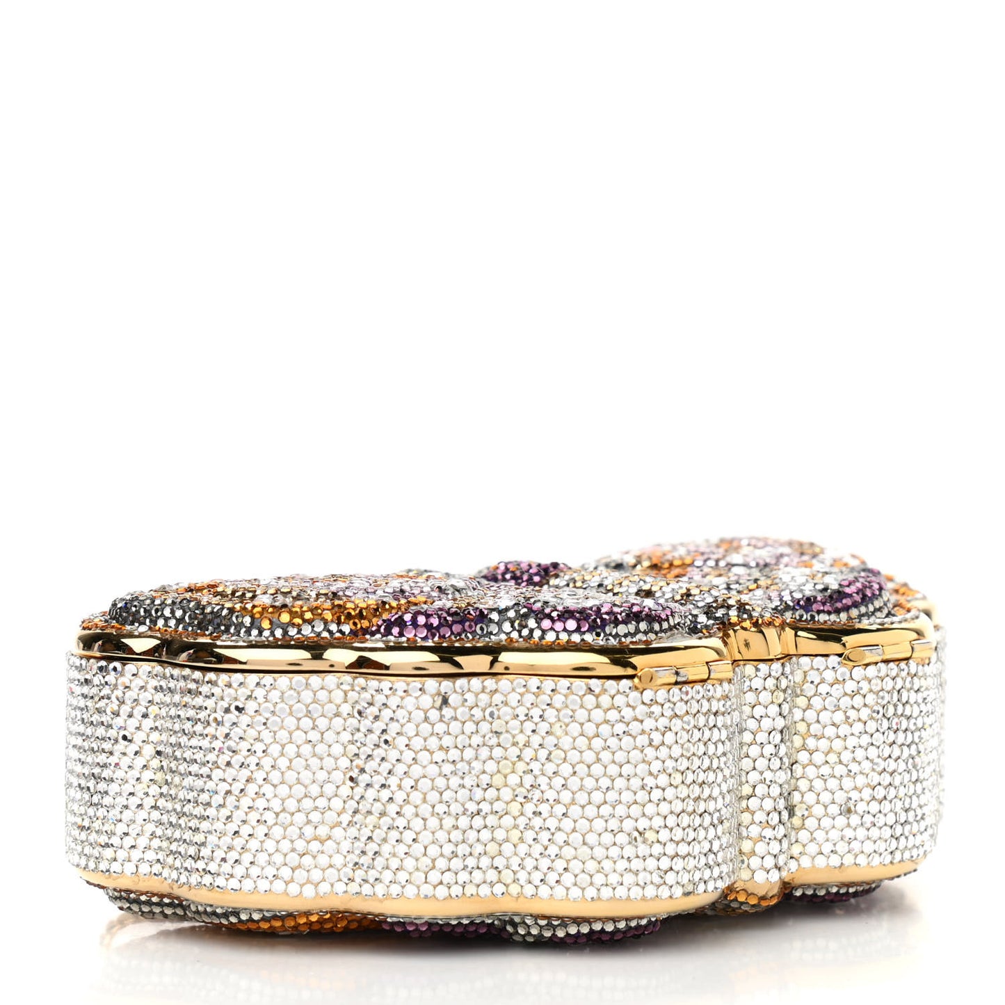 Swarovski Crystal Butterfly Minaudiere Clutch