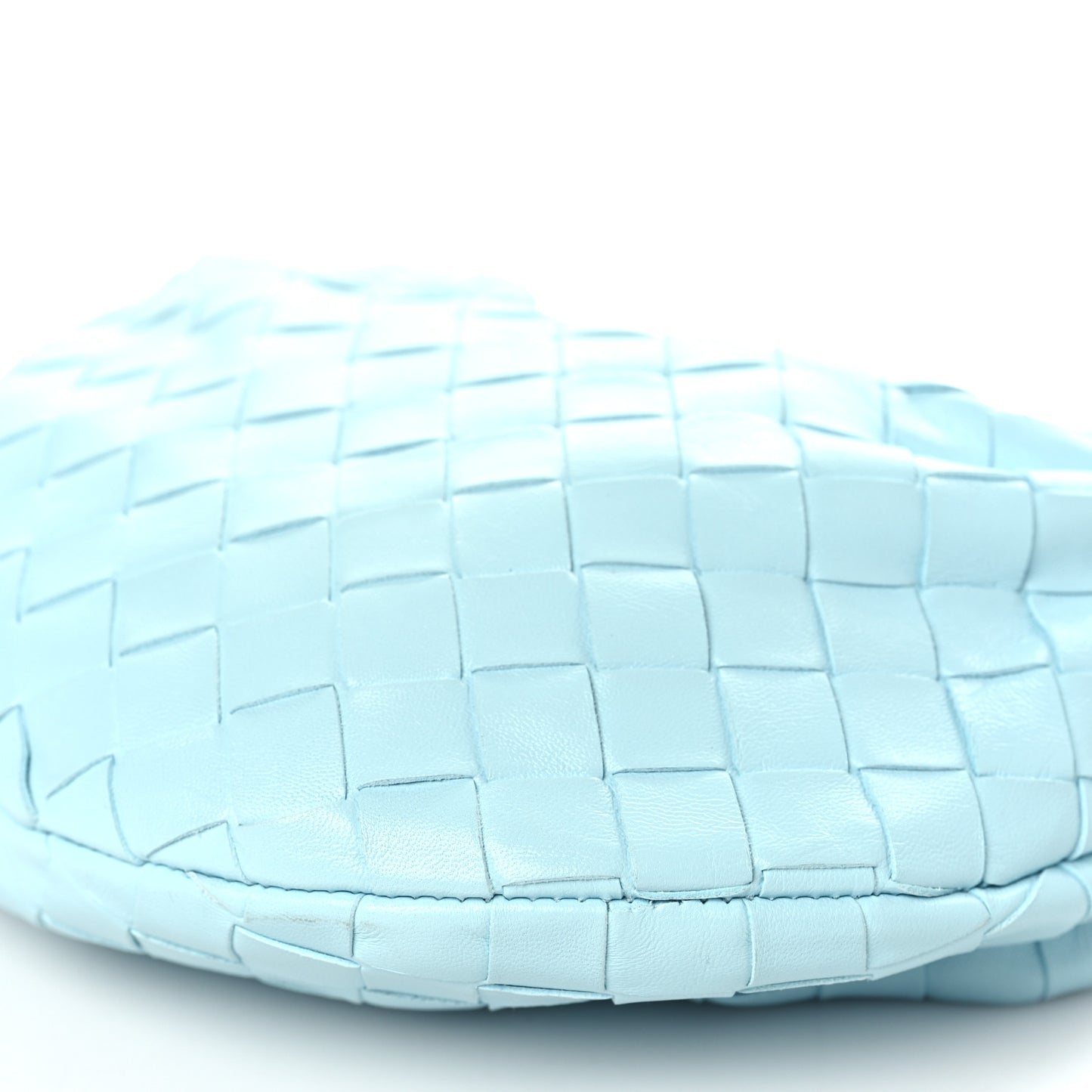 Nappa Intrecciato Mini Jodie Pale Blue