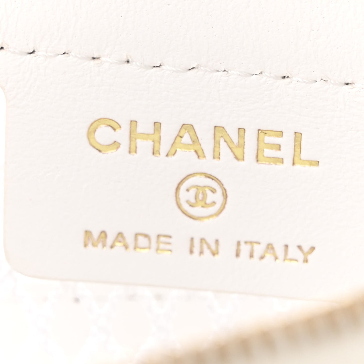 Mesh Shiny Lambskin Chain Hobo White