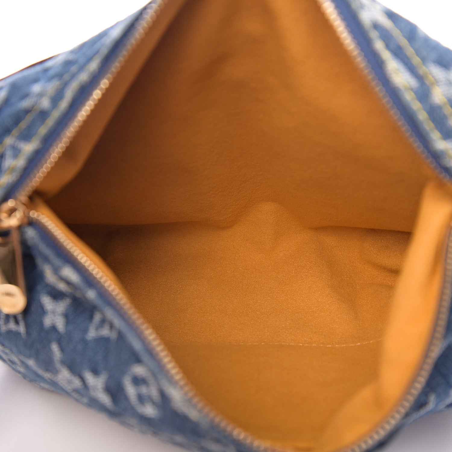 Louis Vuitton Monogram Denim Baggy PM Blue 4 of 9