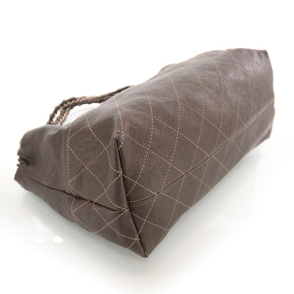 Chanel Leather Baby Coco Cabas Bronze 4 of 9