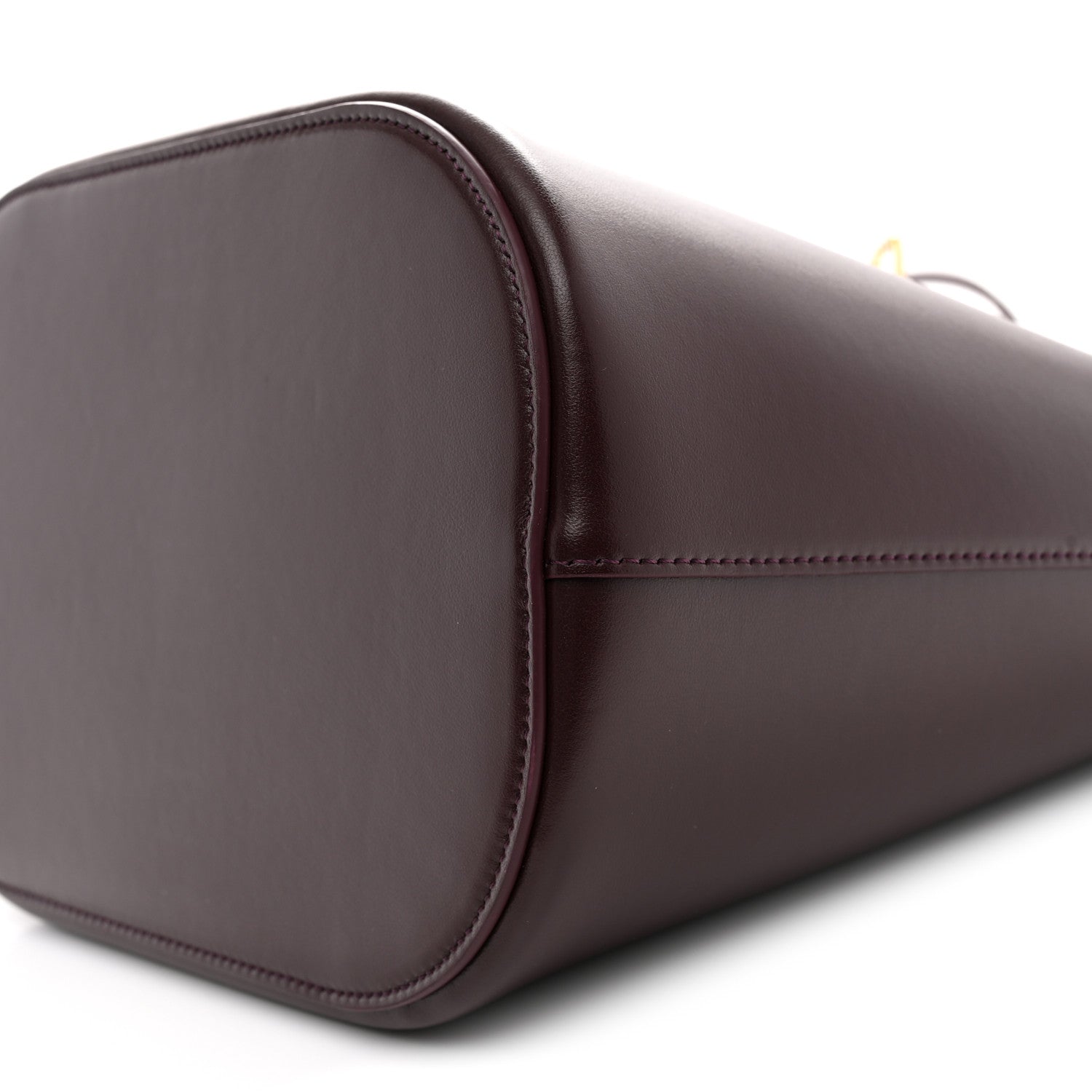 Celine Smooth Calfskin Triomphe Medium Louise Bag Deep Burgundy 10 of 10
