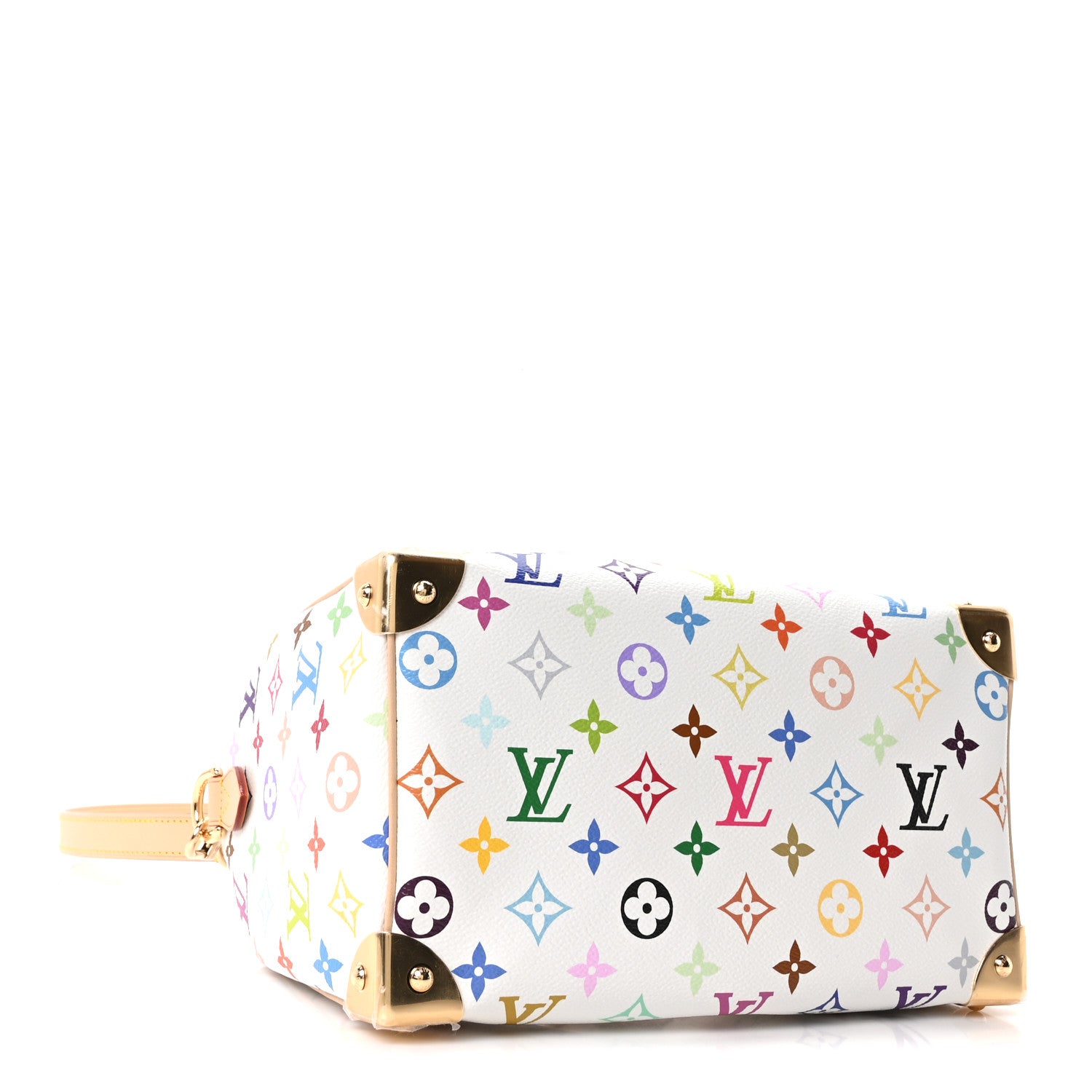 Louis Vuitton LV X TM Monogram Multicolor Speedy Bandouliere 25 White 4 of 10