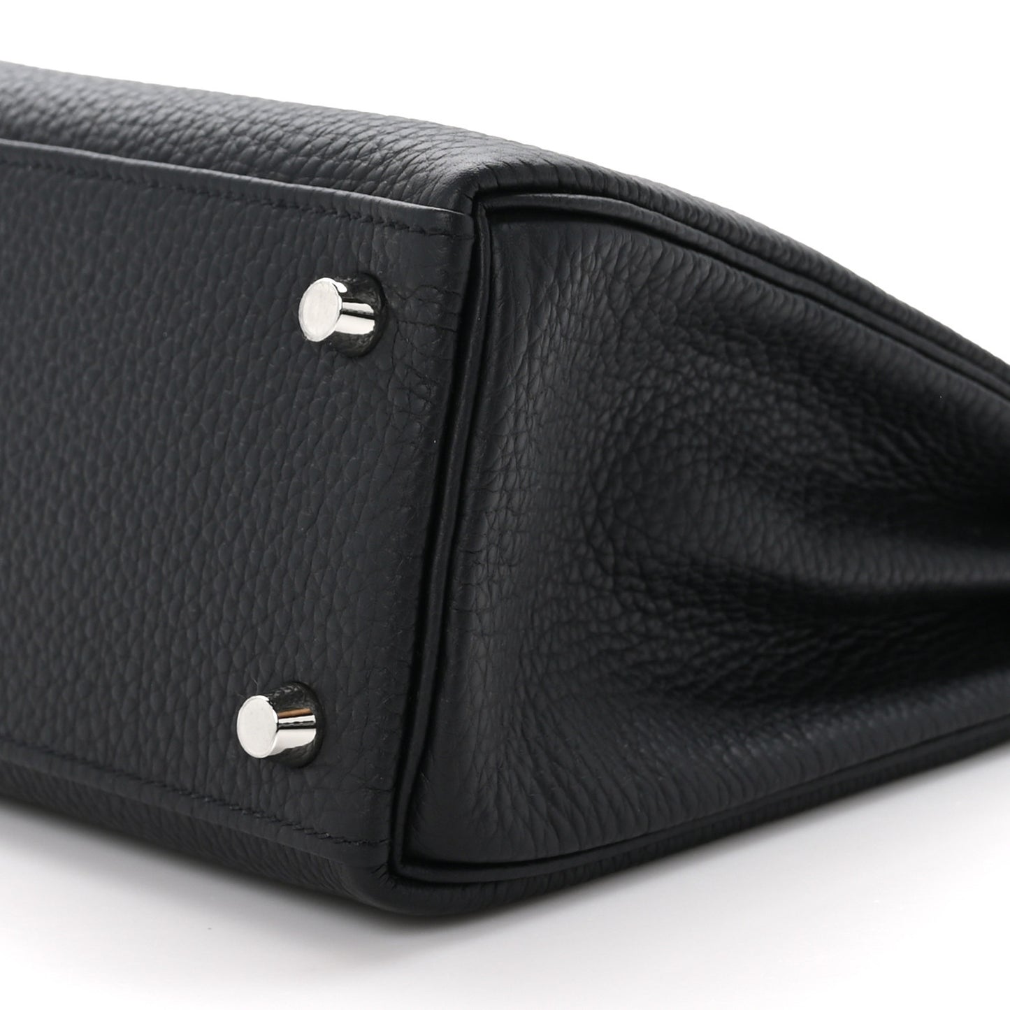 Togo Lizard Kelly Retourne Touch 25 Black
