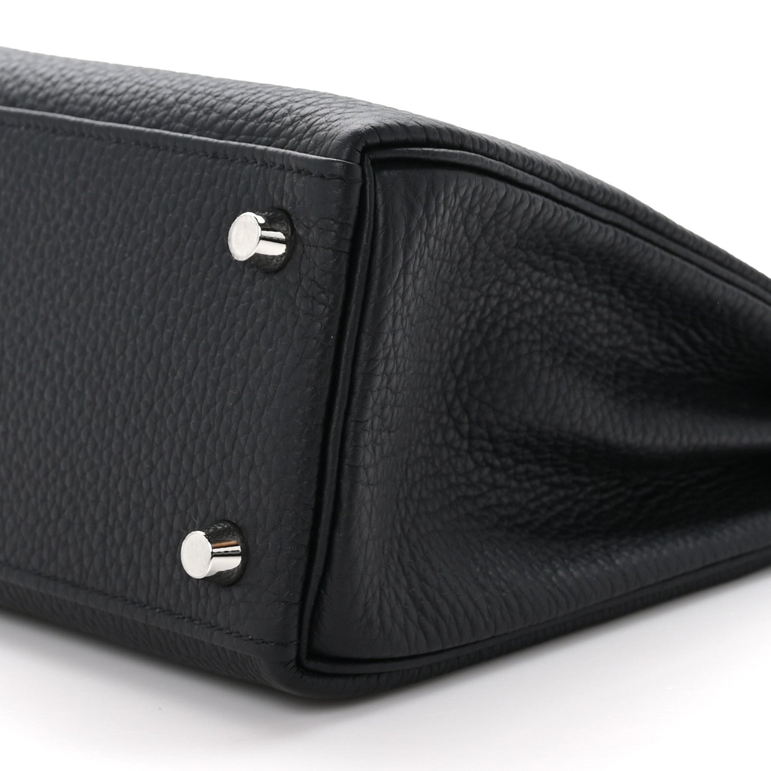 Hermes Togo Lizard Kelly Retourne Touch 25 Black 9 of 10