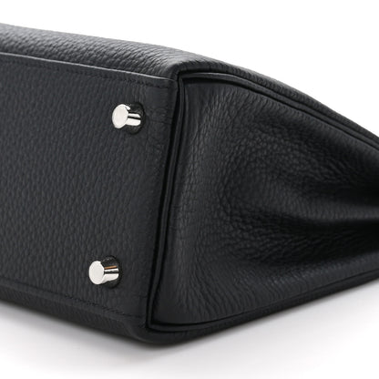 Hermes Togo Lizard Kelly Retourne Touch 25 Black 9 of 10
