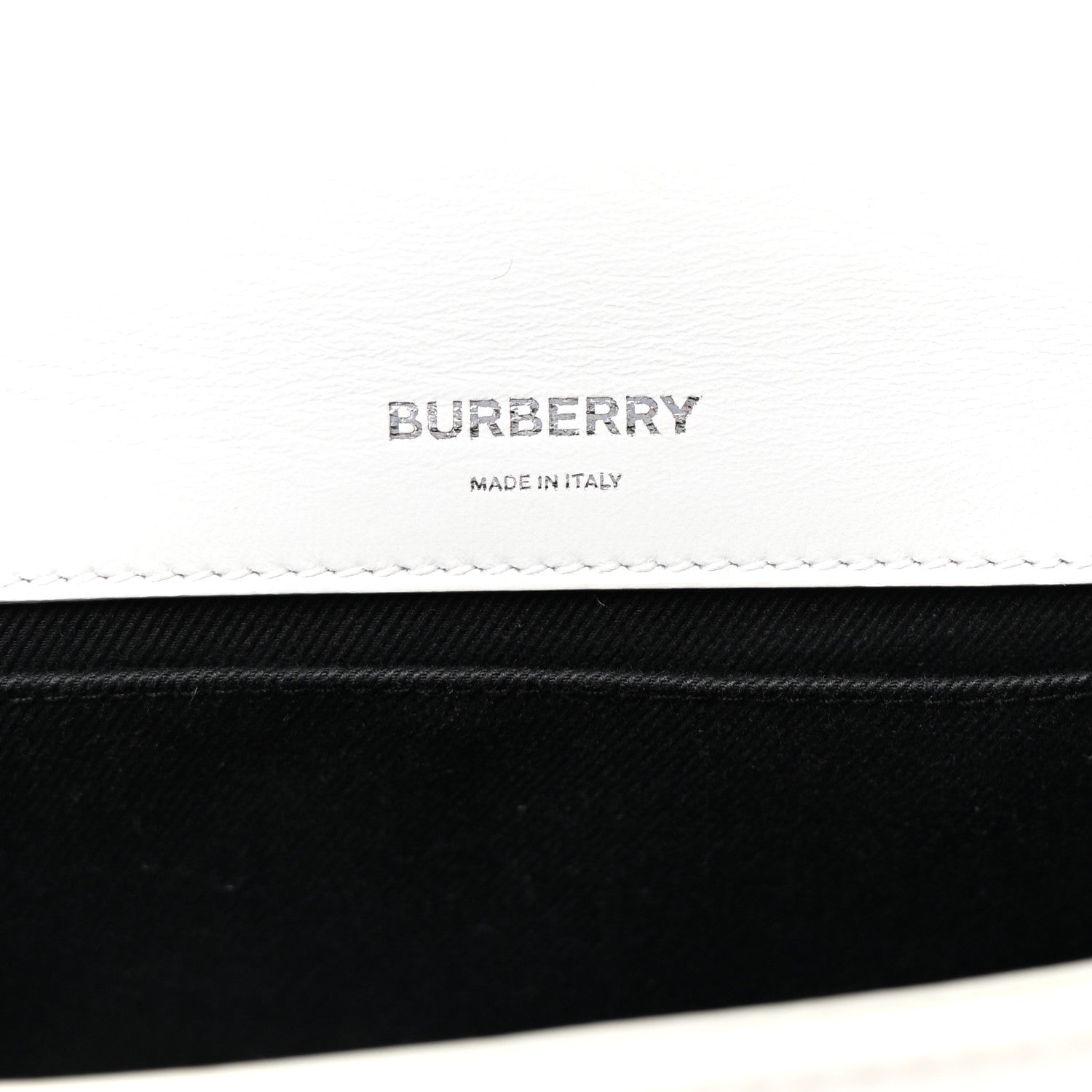 Burberry Patent Quilted Horseferry Print Small Lola Bag White