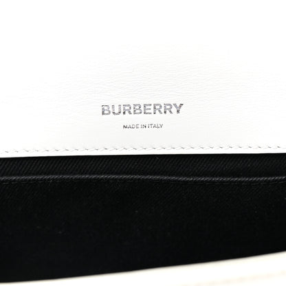 Burberry Patent Quilted Horseferry Print Small Lola Bag White 6 of 10